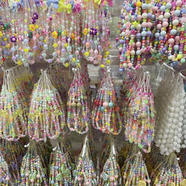 爆款创意串珠手机链手机绳串绳手机壳饰品挂饰挂件防丢手腕绳盲盒