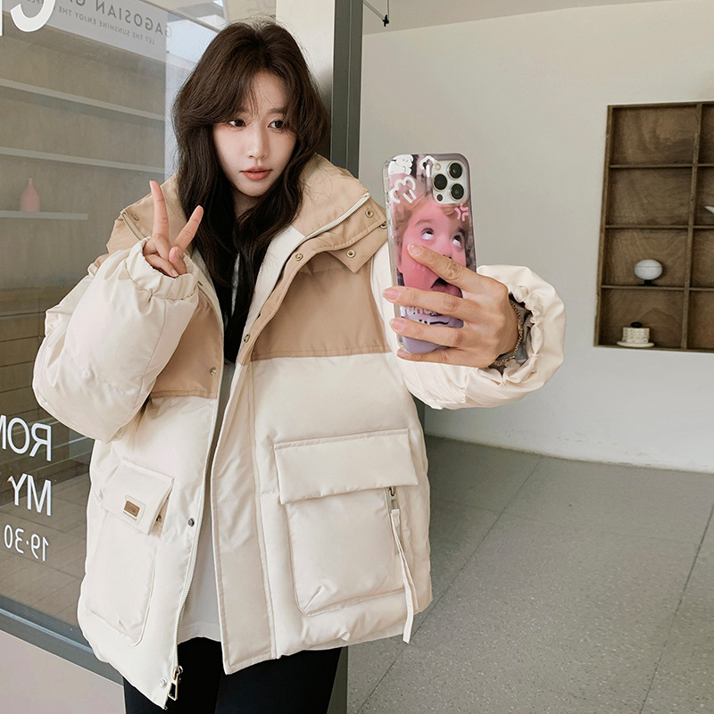 Little Student Loose Bread Jacket Image 4