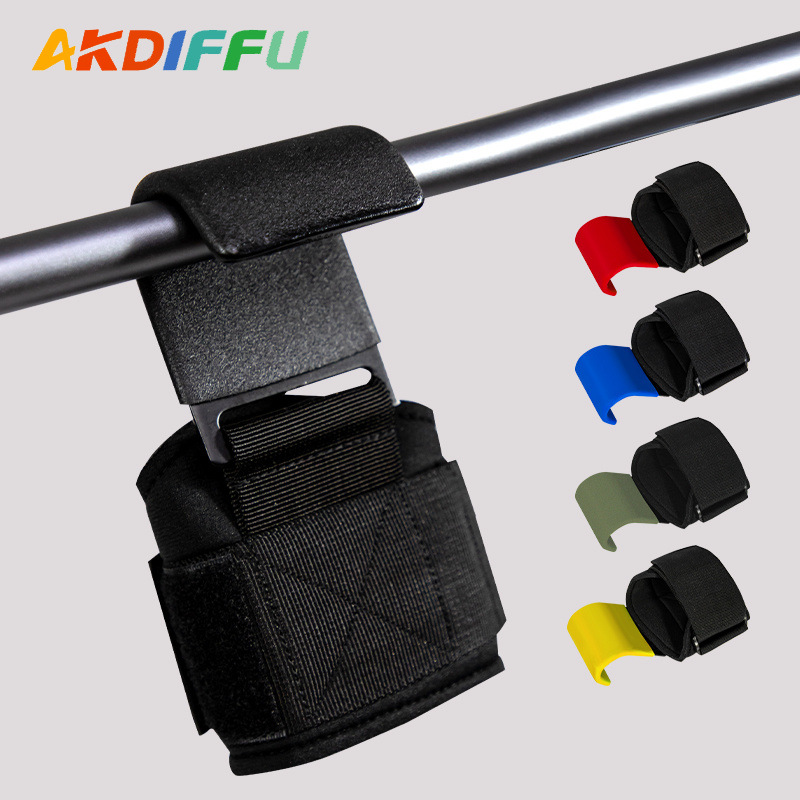 Levantamiento de pesas Booster Hook pull-up wrist Booster Hook protección de la muñeca entrenamiento de fuerza Boost doble gancho Barbell hard pull