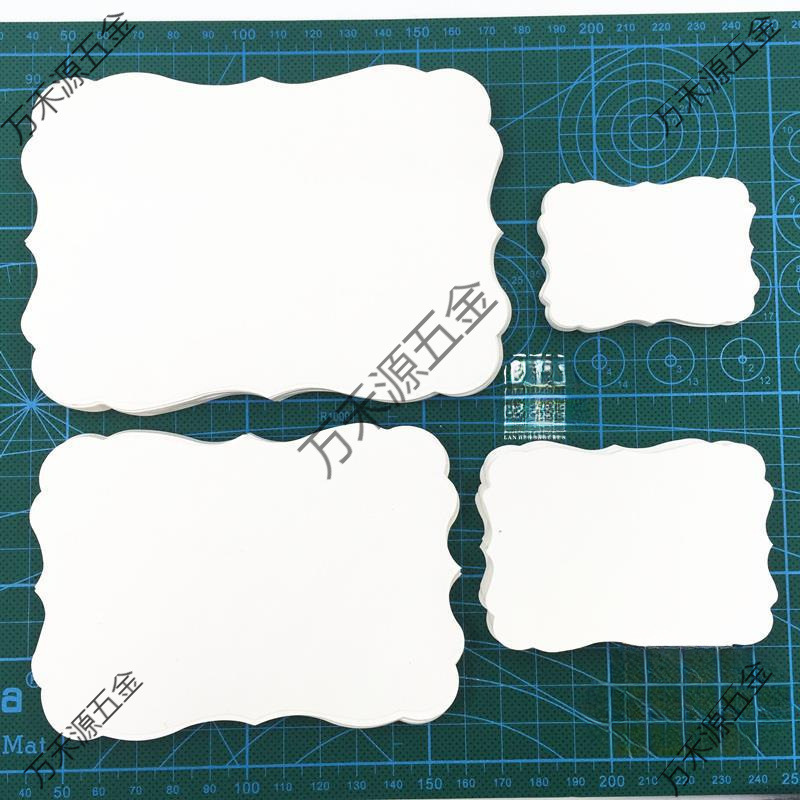 Lace Special-Shaped 315g White Cardboard Printed Piece Collage Hand-Painted Card Blank Scrapbooking Photo Album Greeting Card Handmade Material Lace Special-Shaped 315g White Cardboard Printed Piece Collage Hand-Painted Card Blank Scrapbooking Photo Album Greeting Card Handmade Material