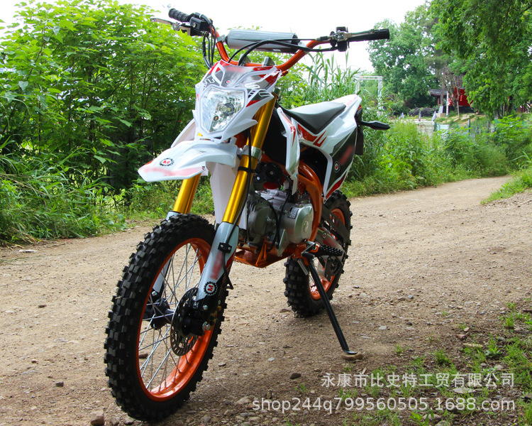 Off-Road Vehicle 125Cc Two-Wheeled Motorcycle Gasoline Dirt Bike for Adults Pit Bike Small Jump Mountain Bike