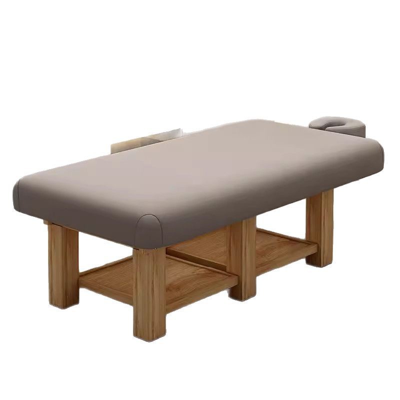 Nuevo salón de belleza de alta gama especial madera maciza función cama de masaje cama de belleza SPA masaje cama de látex de masaje