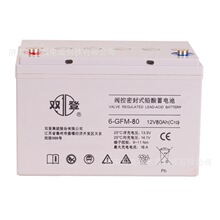 双登蓄电池6-GFM-65 6-GFM-80 12V65a80a100a船舶照明UPS电源消防