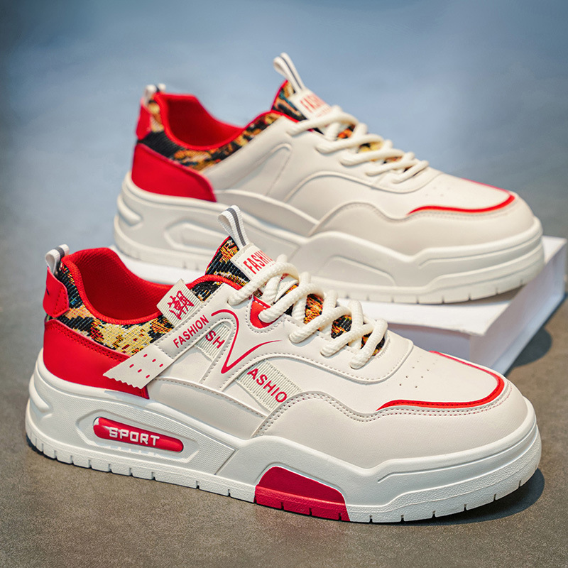 Zapatos de skate para hombres cuatro estaciones nuevos zapatos casuales de alto nivel bajo moda juvenil moda coreana zapatos de skate para hombres image 7