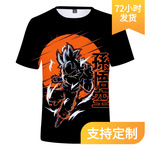 Dragon Ball, взрослая футболка с коротким рукавом, детская одежда