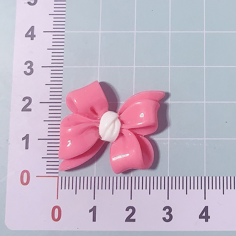 Nuevos accesorios de resina de bricolaje con lazo de color Macarons, geles de crema, accesorios para el cabello, pinzas para el cabello, agujeros en la carcasa del teléfono, hebilla del zapato