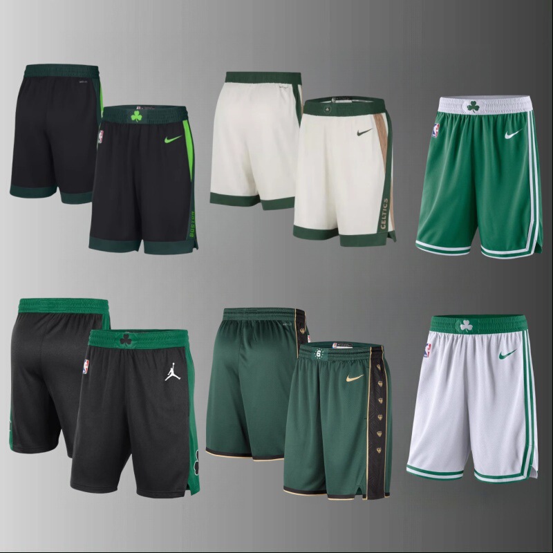 Nba American Celtics Tatum Brown Nba City Version Basketball Shorts Quick-Dry Shorts