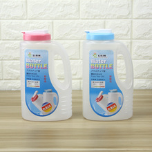 透明塑料加厚凉冷水壶 奶茶果汁壶家用热水壶耐摔耐高温扎壶2L升