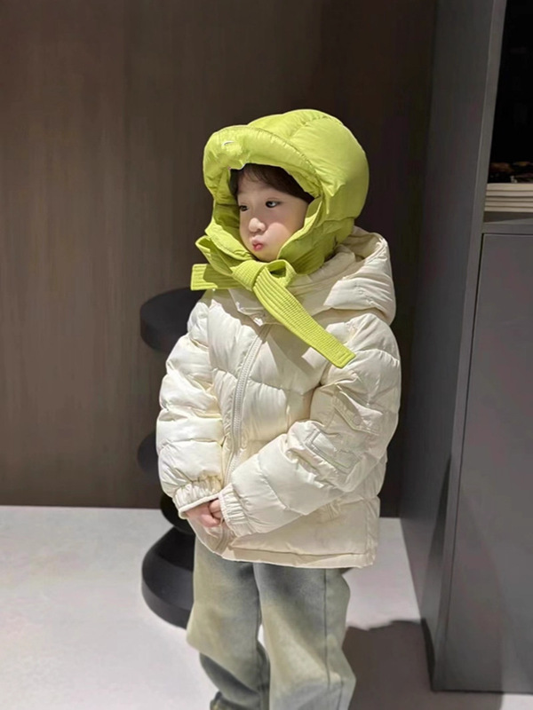 2025新款M蒙家儿童连帽羽绒服maya玛雅鹅绒高端必蒙口风童装外套|undefined