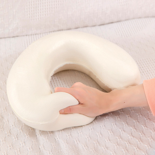 Factory Supply Slow Recovery Memory Foam U-Shaped Pillow Cartoon Animal Cervical Pillow Student Office Memory Foam Neck Pillow
