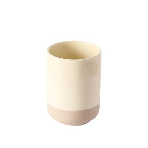 Taza de lavado de cerámica de lujo ligera de alta calidad, taza de cepillo de dientes de baño doméstico, soporte de cepillo de dientes, taza de enjuague de hotel, tanque de dientes
