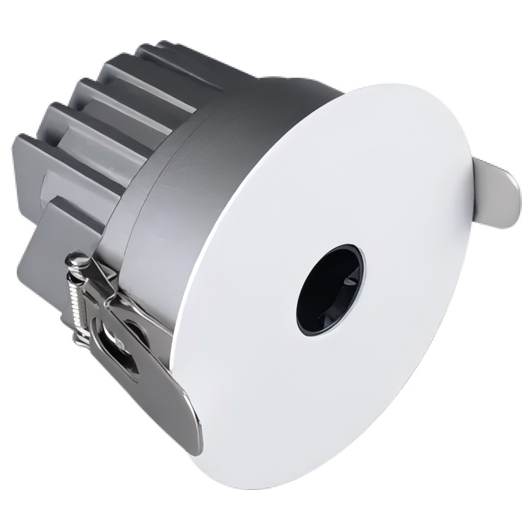 (2개) COB 스포트라이트 키트 LED 작은 구멍 빛 UGR 6 개 미만의 오목한 천장 깊은 눈부심 방지 스포트라이트 하우징