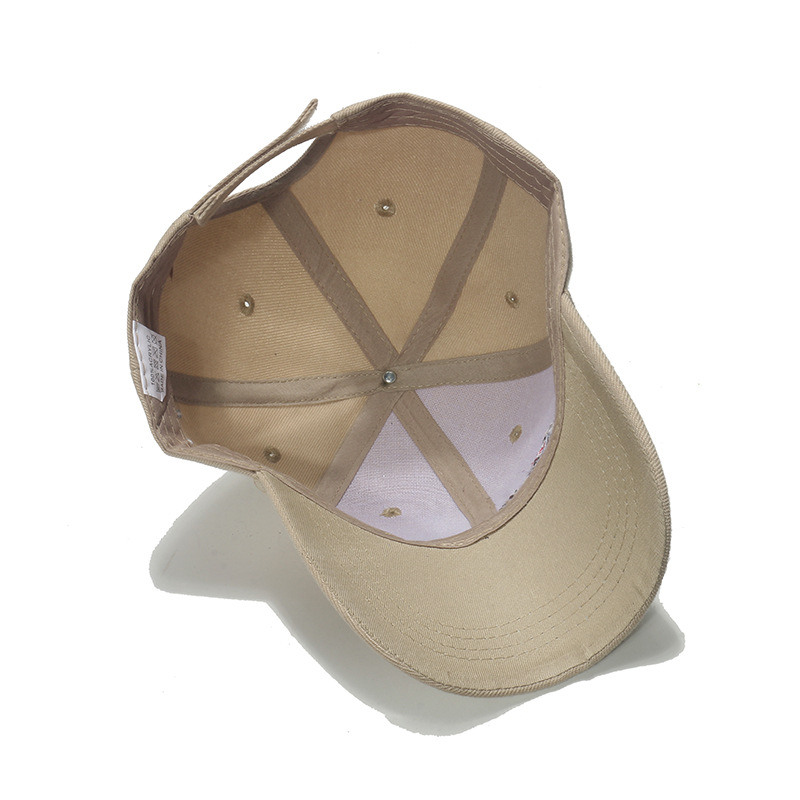 Unisex Simple Style Fish Bone Curved Eaves Baseball Cap display picture 7