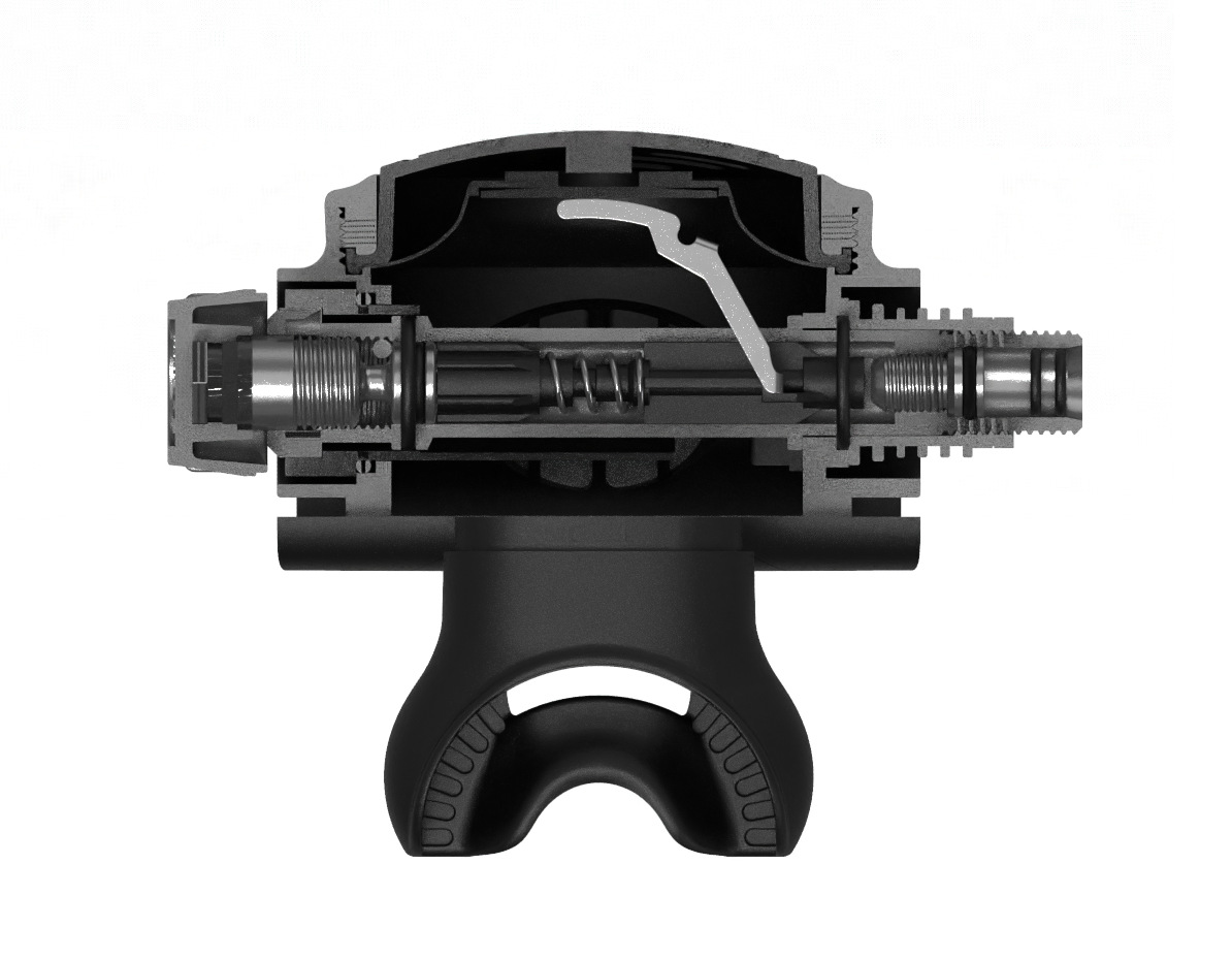 Hotdive buceo T3 respirador regulador secundario de buceo uso principal secundaria tecnología de buceo regulador SUMERGIBLE