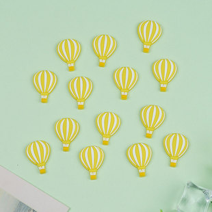 Creative DIY hot air balloon stickers PVC cute balloon mobile phone accessories mobile phone stickers notebook stickers small gifts