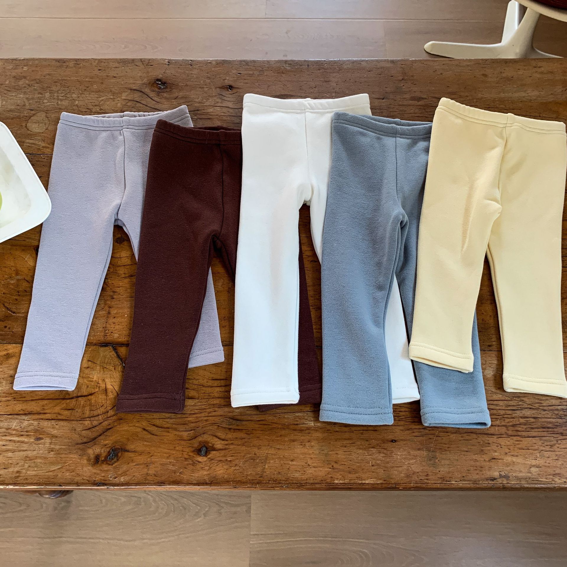Sugar Pear ropa infantil leggings de niña ropa de invierno 2025 nuevo estilo extranjero más pantalones de cacho de primavera para niños pantalones de bebé