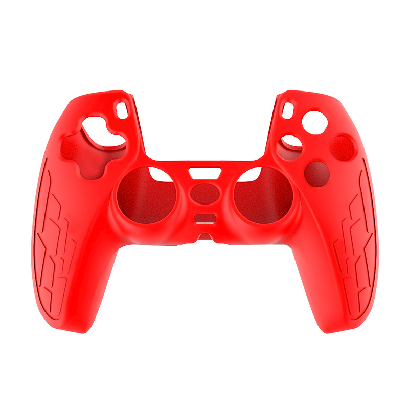 TOYILUYA/Yilu ya PS5 cubierta de la manija ps5 engrosada cubierta de goma suave cubierta protectora cubierta de textura antideslizante con tapa