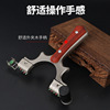 Metal slingshot with flat rubber bands with laser, hair rope, new collection, infra-red laser sight, wholesale