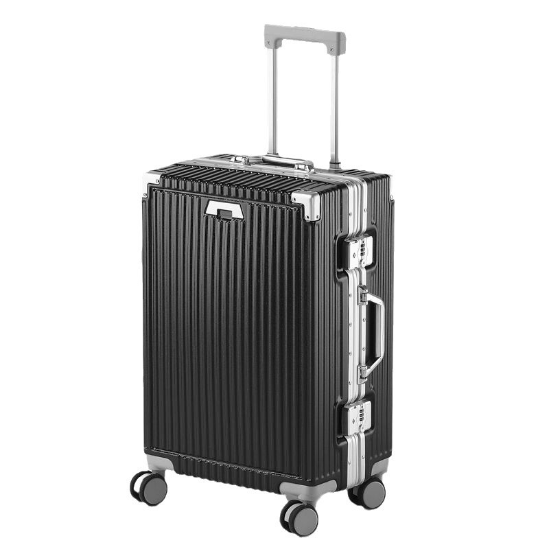 Durable universal capacious suitcase for men and women