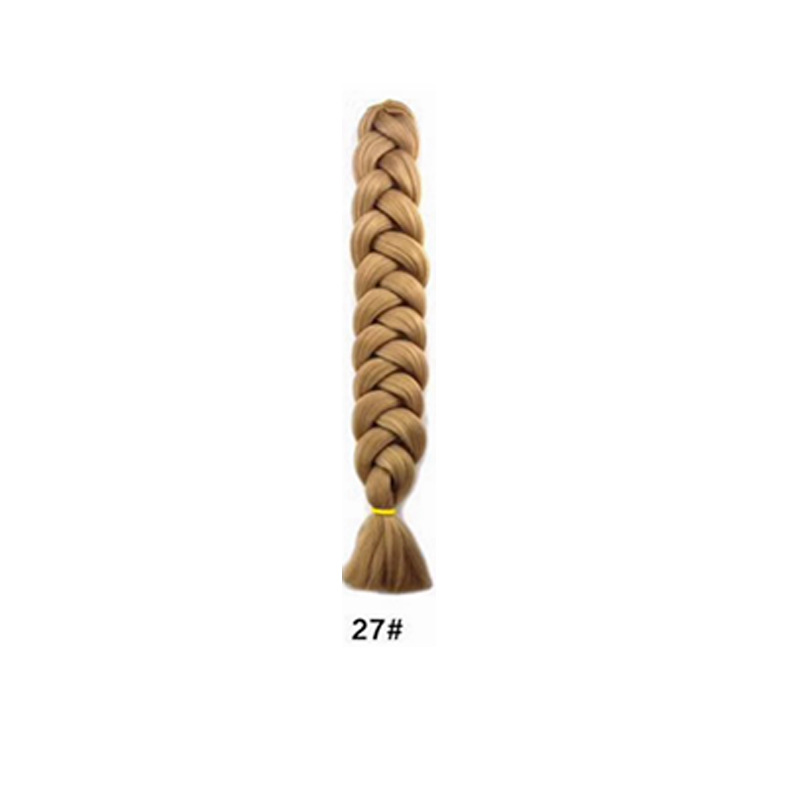165g Fibra química Jacques Trenza grande Jumbo Outre Braid Hair Peluca Trenza sucia africana Trenza torcida