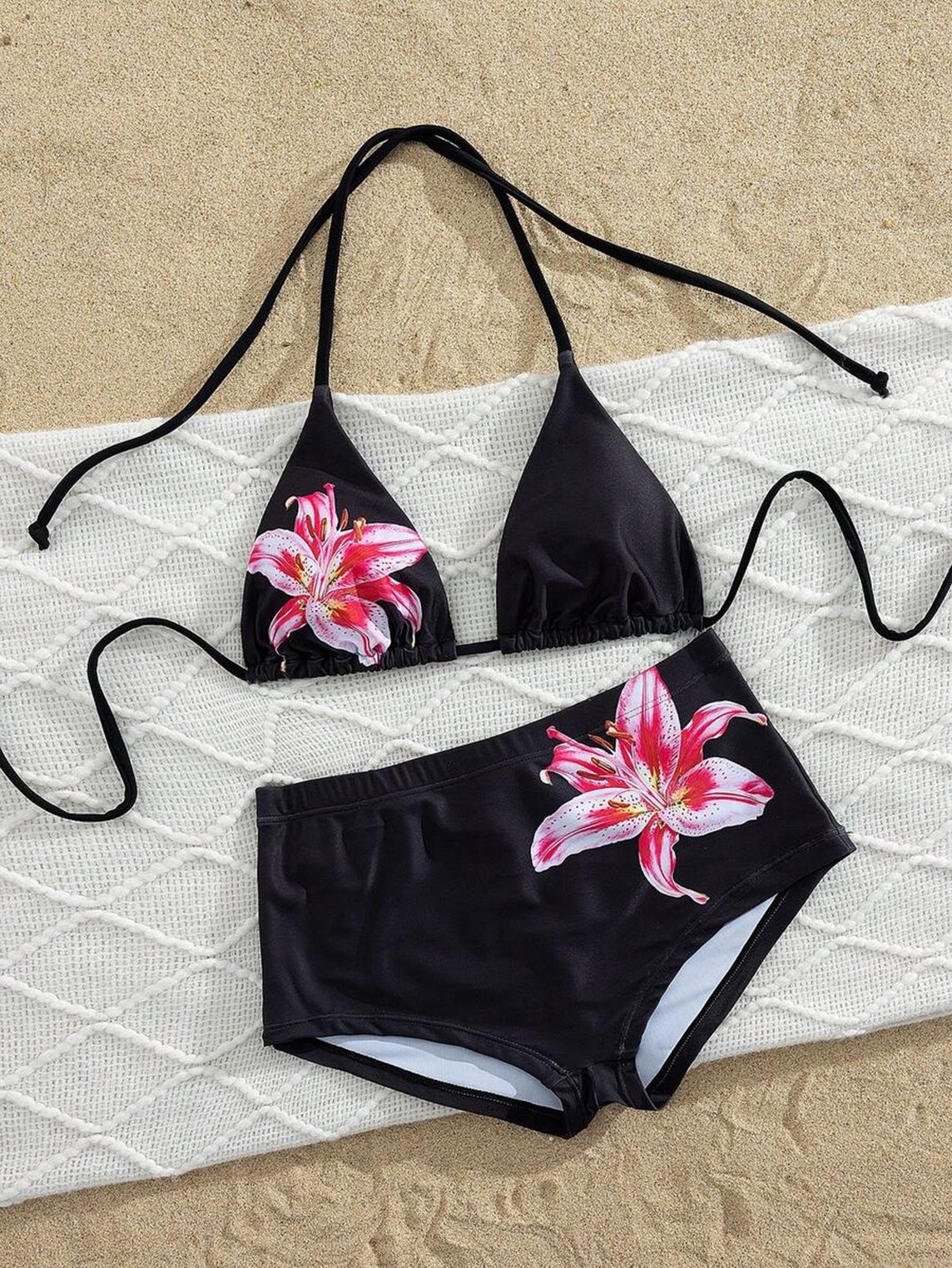 Spring Summer Y2K Slim Fit Bikini Swimwear Set Sexy European American Niche Design Trendy Spring/Summer Fashion_ecoleips.com
