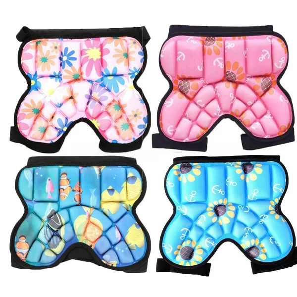 Factory wholesale thickened children's hip protection anti-fall pad roller skating pad skating ass protection ski protector skateboard anti-fall pants
