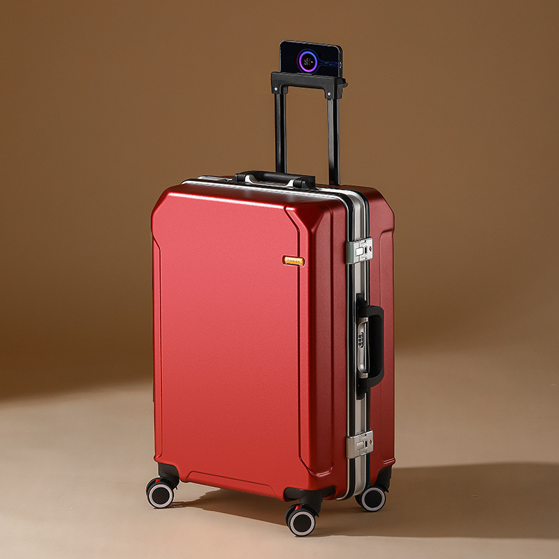 실력 있는 좋은 물건 - 레드 (PC 합금 두꺼운 케이스 + 휴대폰 거치대 포함)