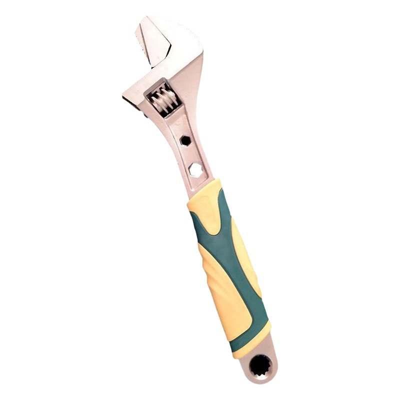 Herramientas de hardware de producción multifuncional gran apertura mango tubo activo de doble propósito llave móvil herramienta manual tablero ajustable