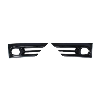 for 17-21 Honda Crv Grille, Other Automotive Exterior Supplies - abs-piano-black-front-fog-lamp-coverlow-configuration-21-22-models