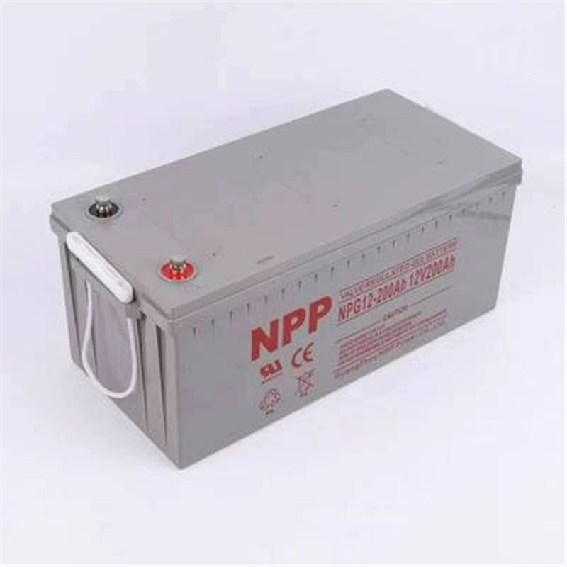 Перезаряжаемая gel-батарея VRLA (NPP) NPG12‑65Ah 12В 65Ач — серия 12В 7–200 Ач, не требующая обслуживания