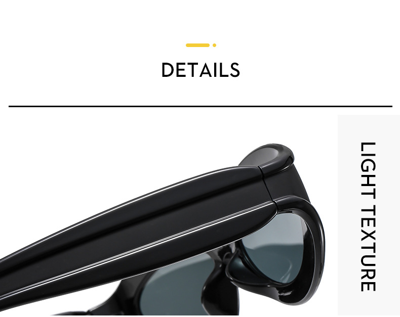45g Weight Full Frame Glasses Structure Sunglasses Classification PC, UV400 Protection Lens Material Oval Frame Glasses Style Outdoor, Travel Occasion Solid Color, Leopard Pattern Unisex Gender Streetwear Style Streetwear Solid Color Leopard PC UV400 Protection Oval Frame Full Frame Men's Sunglasses 4