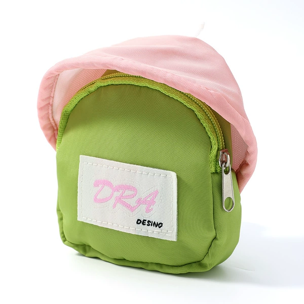 Mushroom head pink green/mini bag
