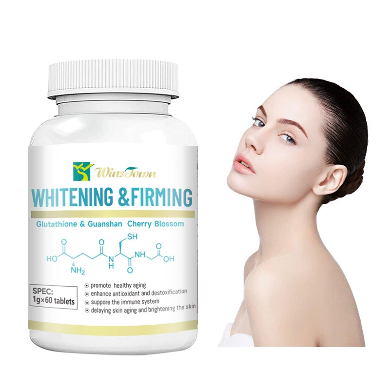Экспортные таблетки глутатиона Отбеливающие укрепляющие глутатион Гуаншань вишня