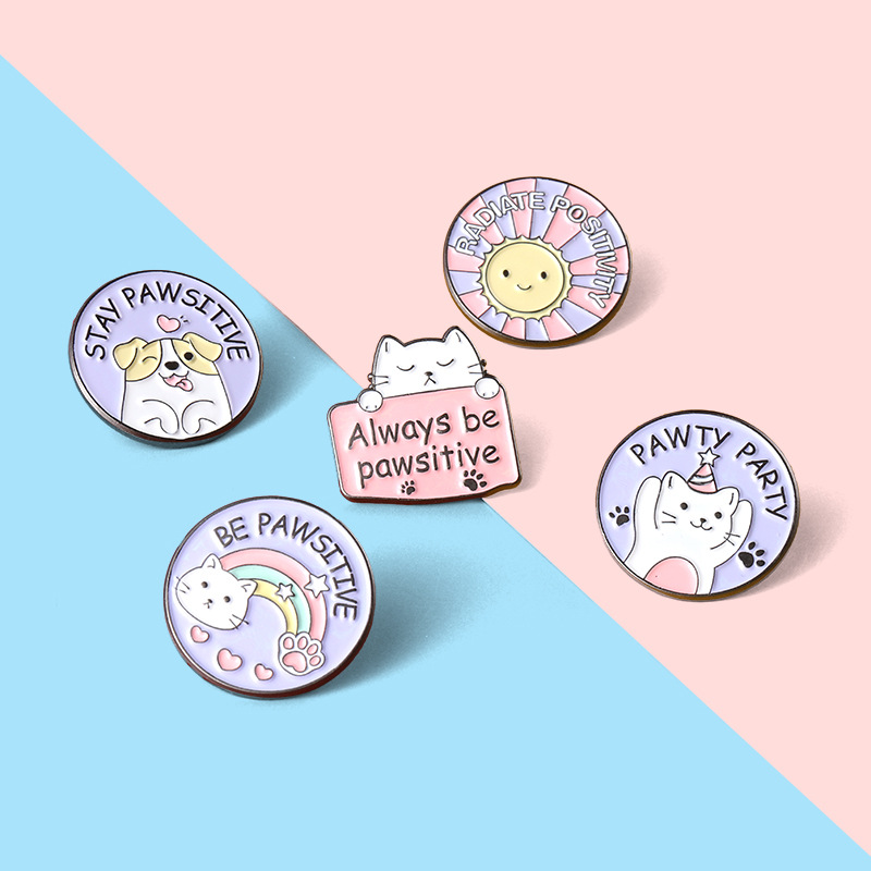 Stoving Varnish Design Fashion Style Fashion Pin Dog Cat Alloy Stoving Varnish Unisex Brooches