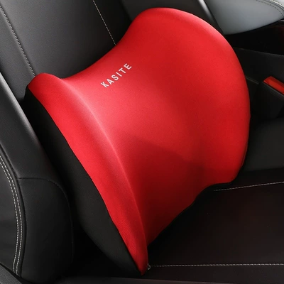 Artifact Car Cushion Headrest Pillow – Headrest - 1-lumbar-support-red