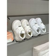芭慕秀真皮厚底小白鞋女2025新款内增高休闲板鞋松糕轻便运动鞋女