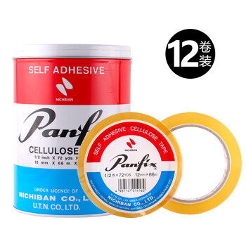 不费时PANFIX 423透明胶带19mm*25y