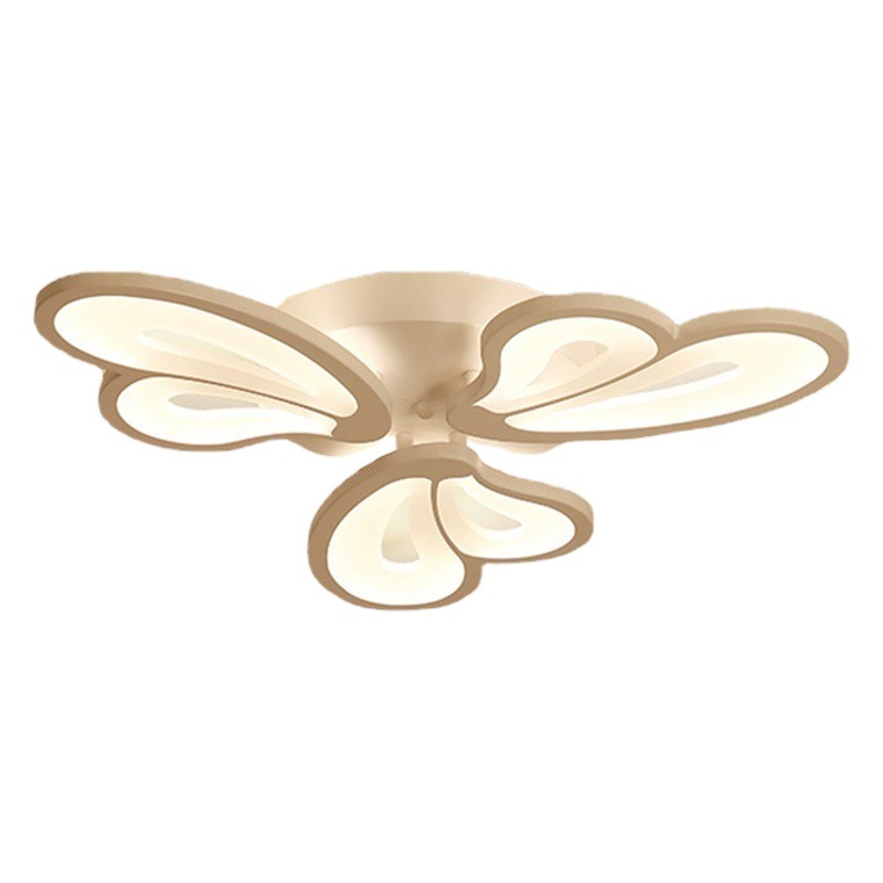 Moderno minimalista lámpara de techo tipo pétalo mariposa linterna comedor sala de estar pasillo decoración del hogar lámpara Zhongshan lámparas
