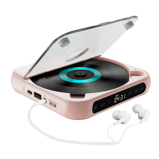 Высококачественный качество CD -машины Поправочная машина Mini для прослушивания CD -альбома Portable CD MP3 -дисплей Bluetooth Player
