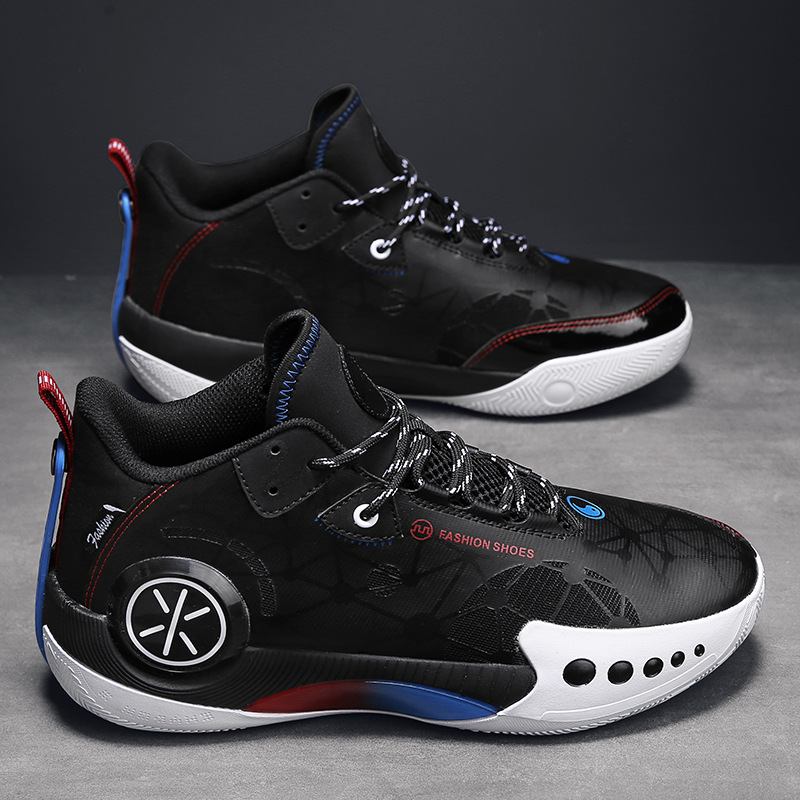 Mirage Basketball Shoes Men's Wade Breathable Real Anti-skid Wear-resistant Children's Sports Shoes_desvips.com