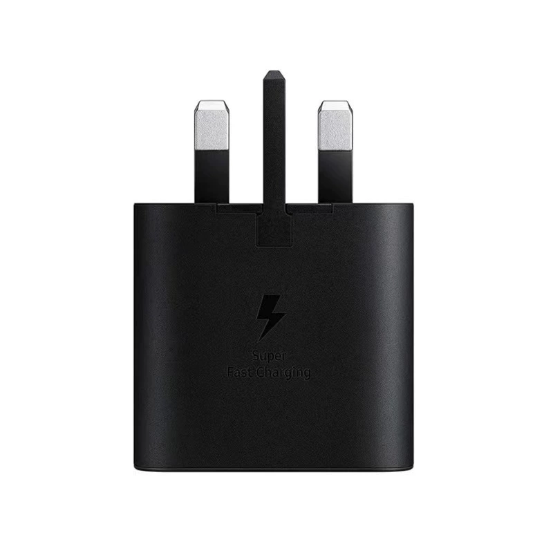 Зарядное устройство для стены совместимо с Samsung и Apple 25W USB-C быстрая зарядка, компактный 7.7×4.2×2.7 см