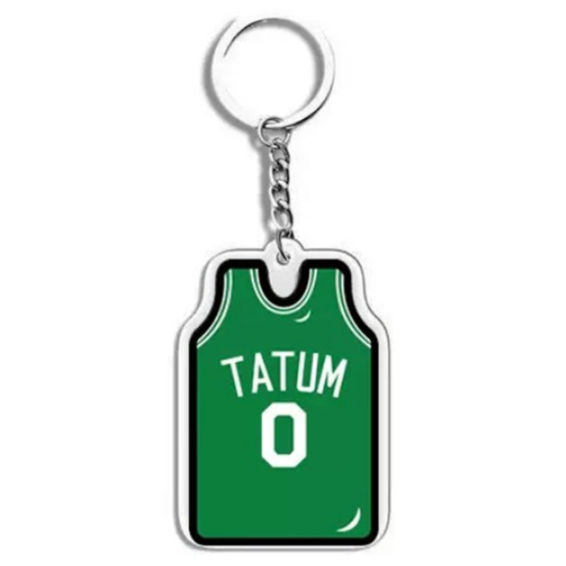 NBA baloncesto llavero estrella Durant Curry Owen acrílico colgante bolsa de Jersey adornos regalo