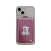 Hi S-Magnetic Bow Puppy + Card Holder
