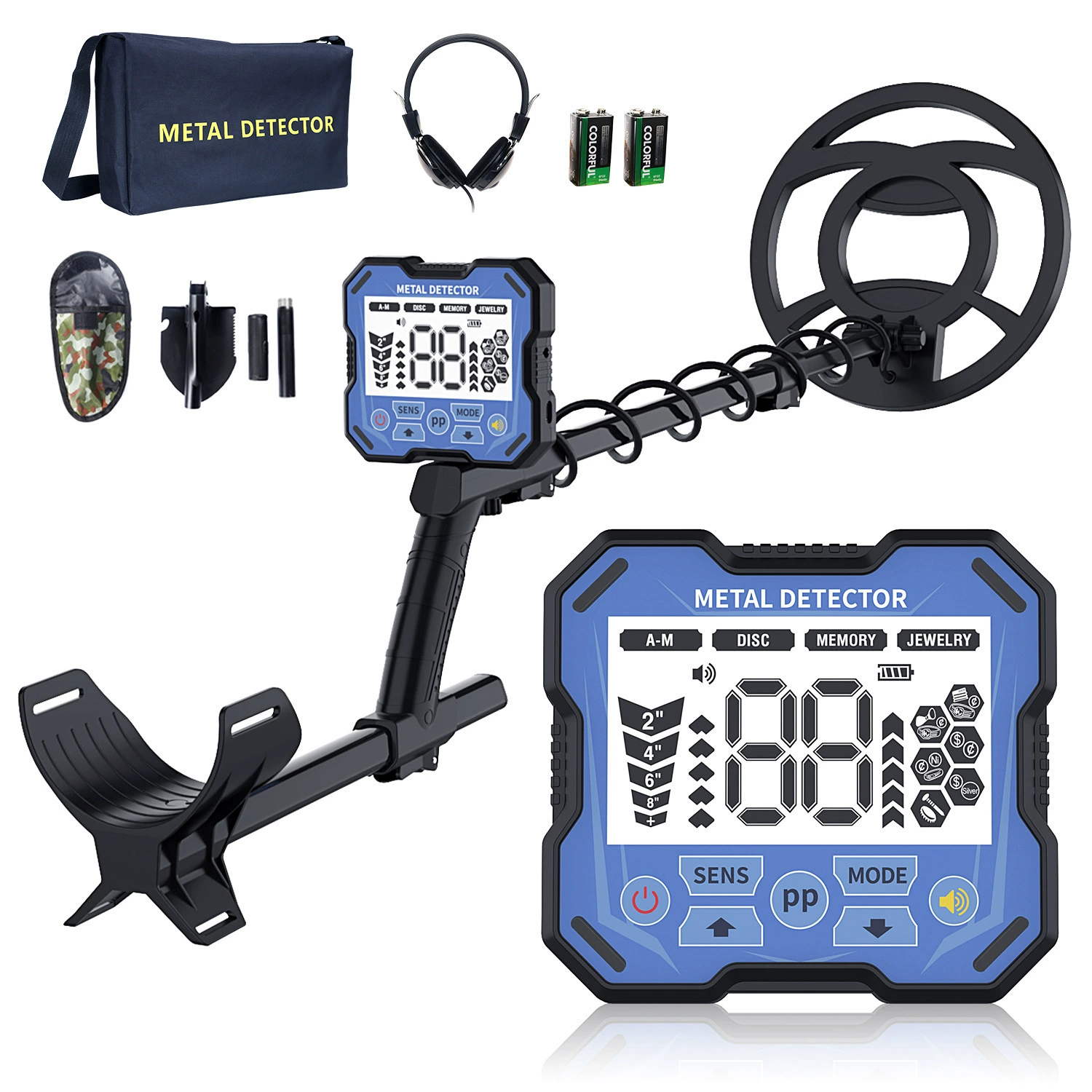 GT924 подземный металлоискатель новый метод питания USB трансграничный взрывной режим подсветки PP функция позиционирования