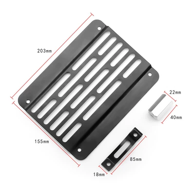 Universal Aluminum Alloy License – License plate holder/license plate holder