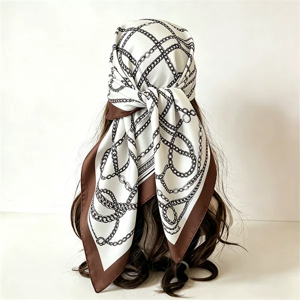 70 Small Square Scarves 2026 New Style Silk Scarf for Women, Neck Scarf to Pair with Shirts, High-End Gift for Mom, Neck Wrap