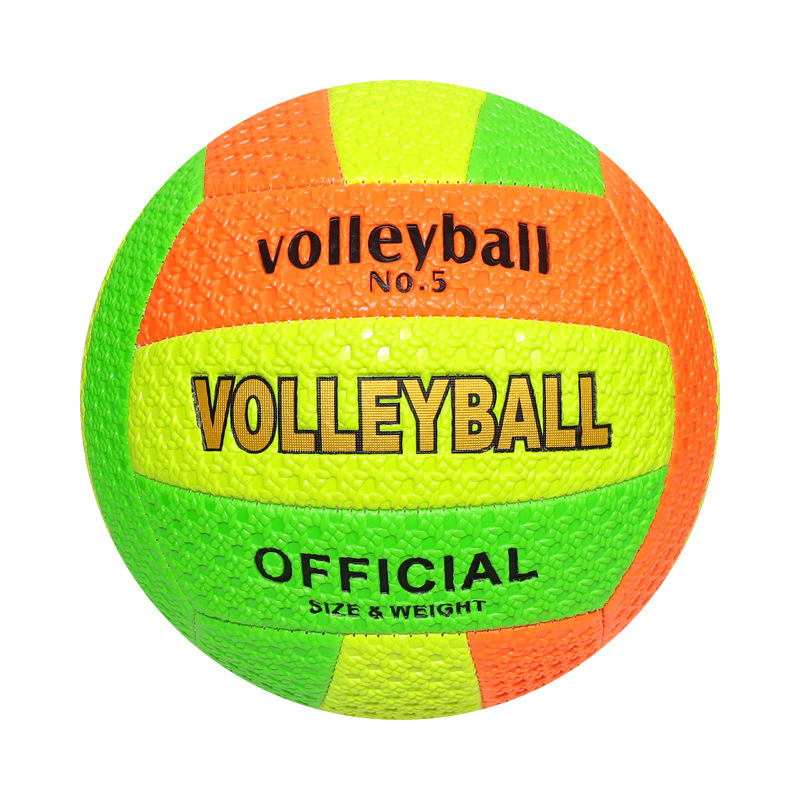 No. 5 twist pattern volleyball machine-sewn PVC material indoor and…