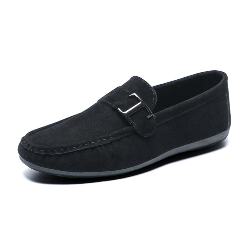 Men's Same Style Bean Pod Shoes Autumn Loafers Soft Sole Breathable Slip-On Casual Driving Shoes