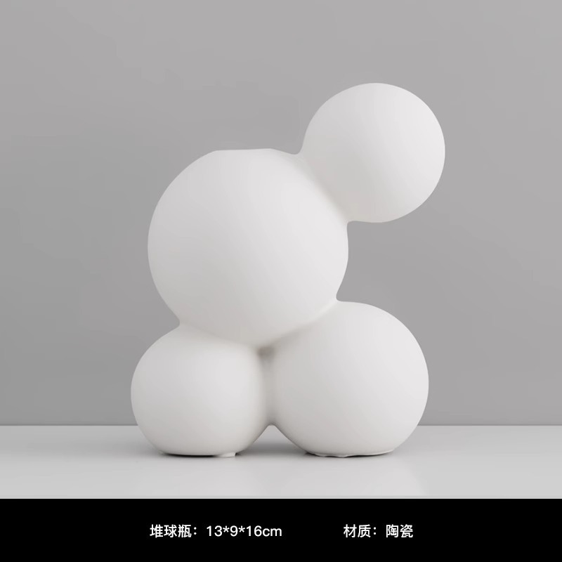 わびさびスタイルの抽象的な芸術的なソフト装飾品モダンなリビングルームのテレビキャビネットワインキャビネットニッチホームインテリア卸売|undefined