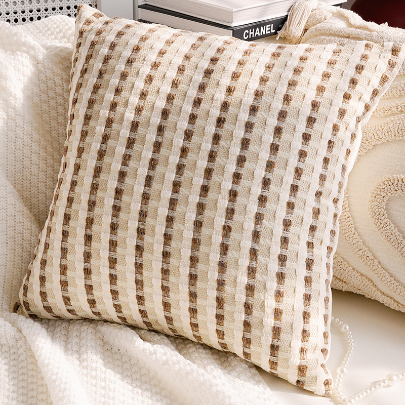 Luz de lujo simple almohada de viento lindo calabaza sofá funda almohada sofá asiento de cama almohada cojín image 14